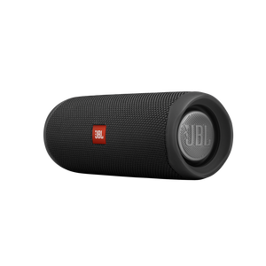 JBL Flip 5 - Black Matte - Portable Waterproof Speaker - Detailshot 3